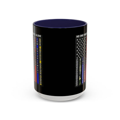 No One Fights Alone 2-Tone Coffee Mug