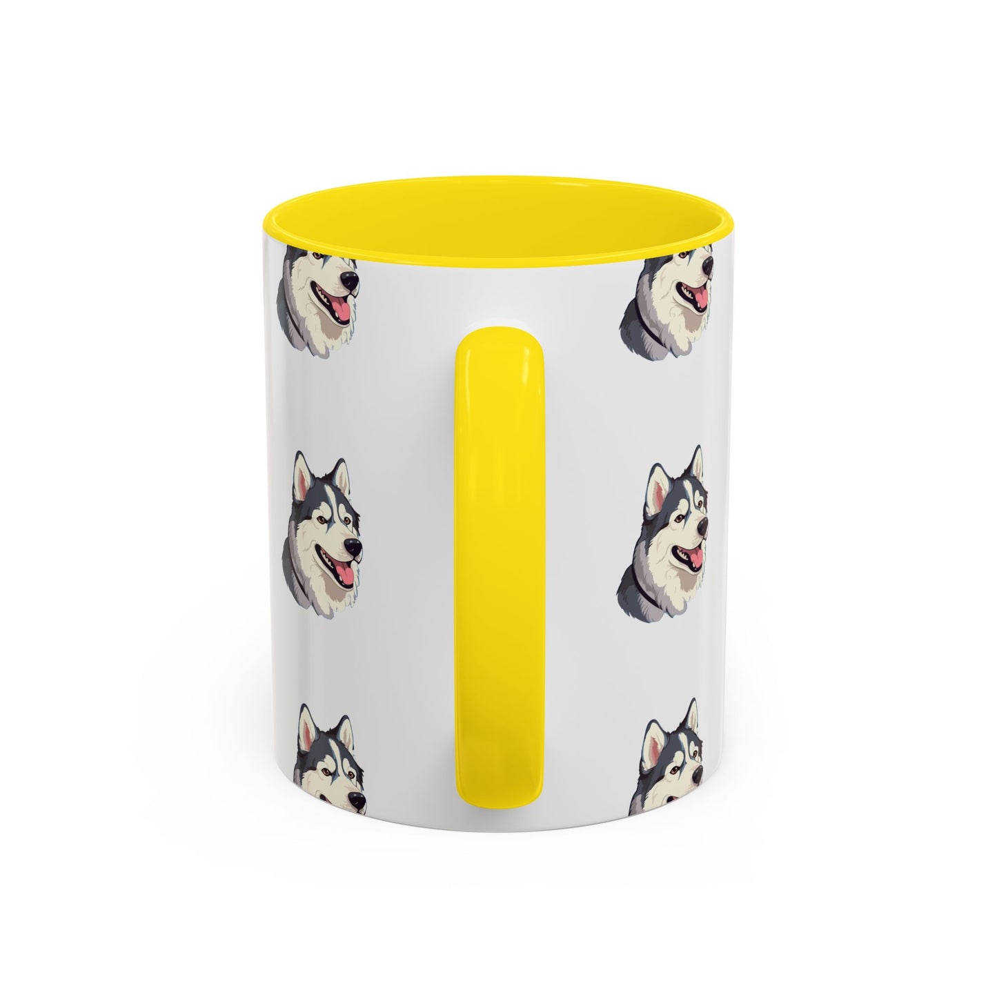Malamute Head 2-Tone Coffee Mug
