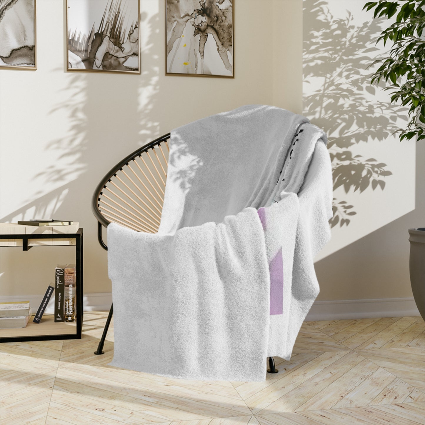 Note To Self Velveteen Microfiber Blanket