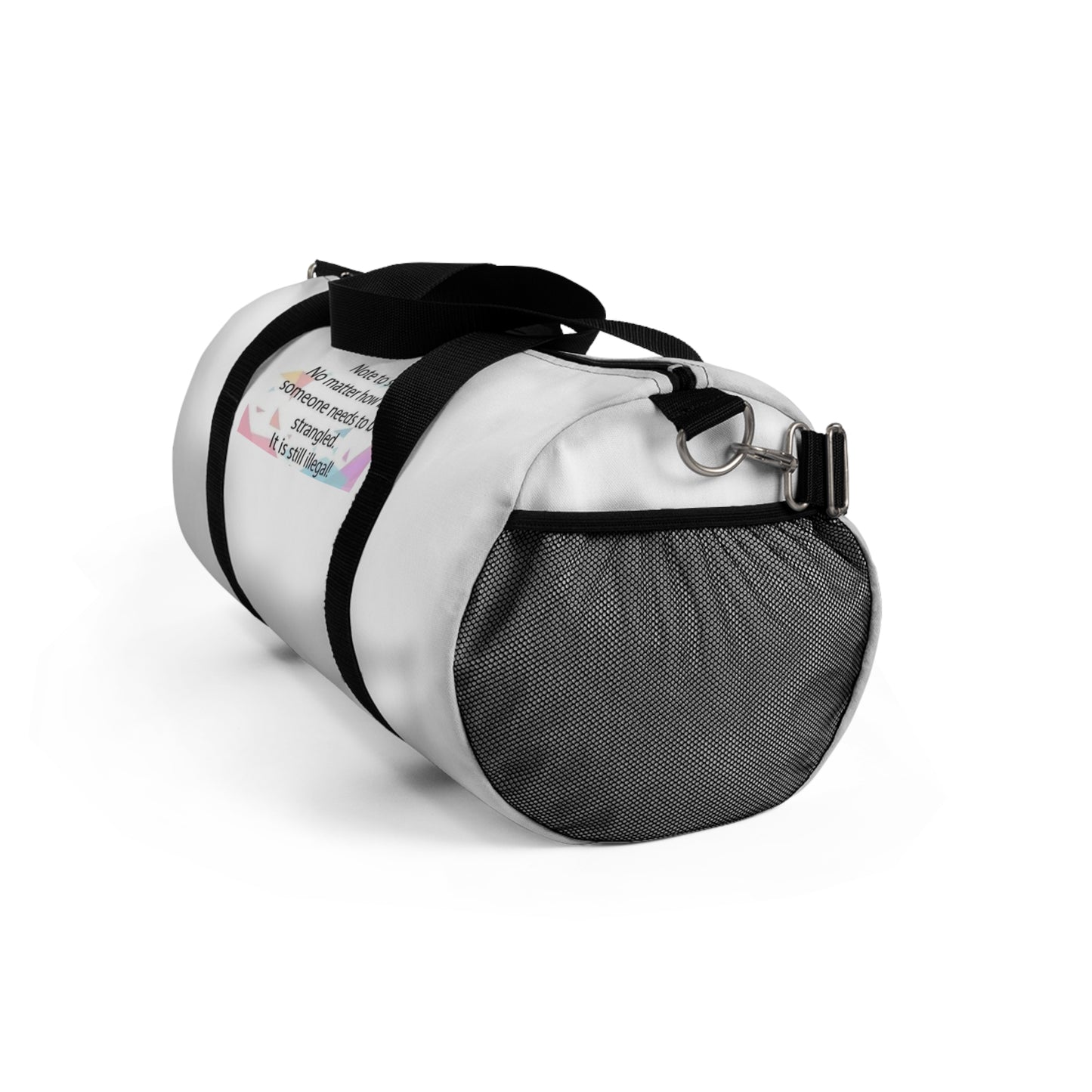 Note To Self Duffel Bag