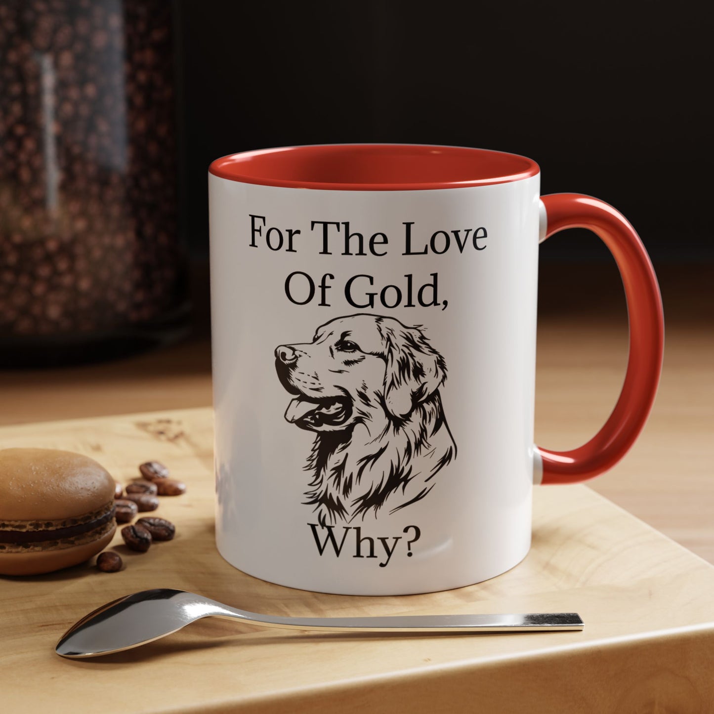 For The Love Of Gold 2-Tone Coffee Mug