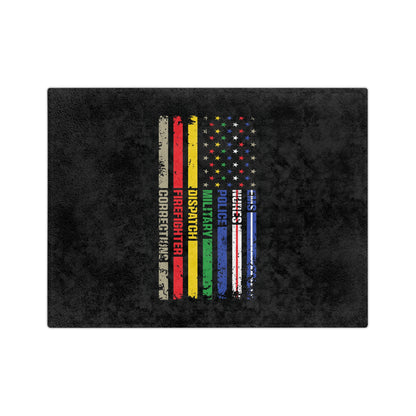 First Responder Velveteen Microfiber Blanket