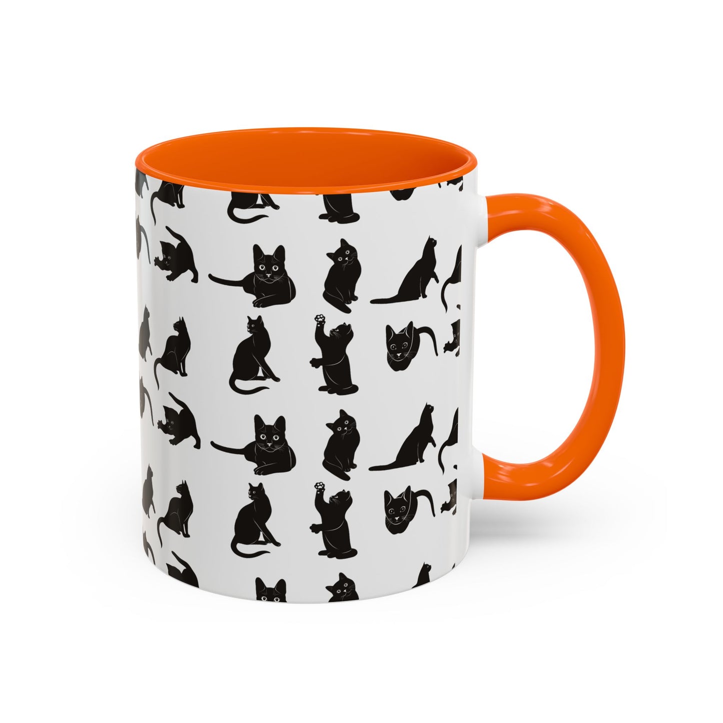 Cats 2-Tone Coffee Mug