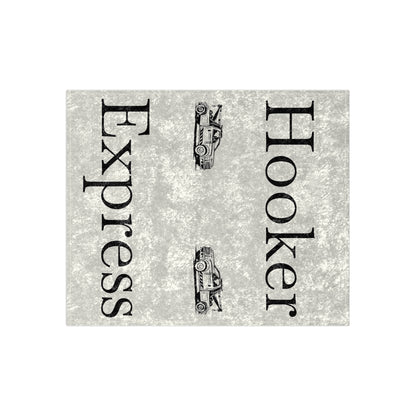 H**ker Express Wheel Lift Tow Truck Crushed Velvet Blanket