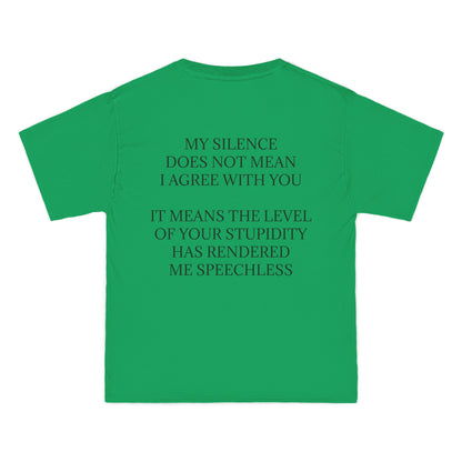 Speechless Men's Short-Sleeve Crewneck Tee