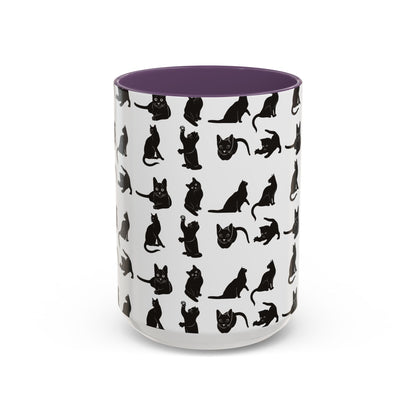 Cats 2-Tone Coffee Mug