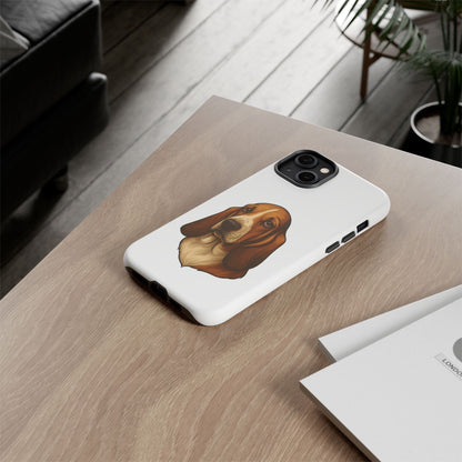 Basset Hound Head iPhone Case