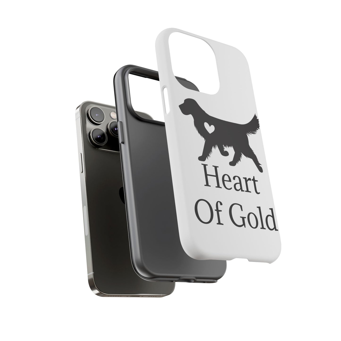 Heart Of Gold iPhone Case