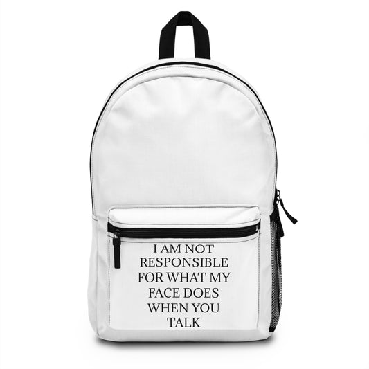 When You Talk Backpack