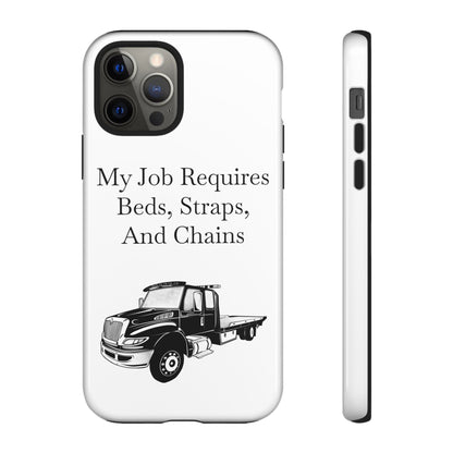 Beds, Straps, And Chains iPhone Case