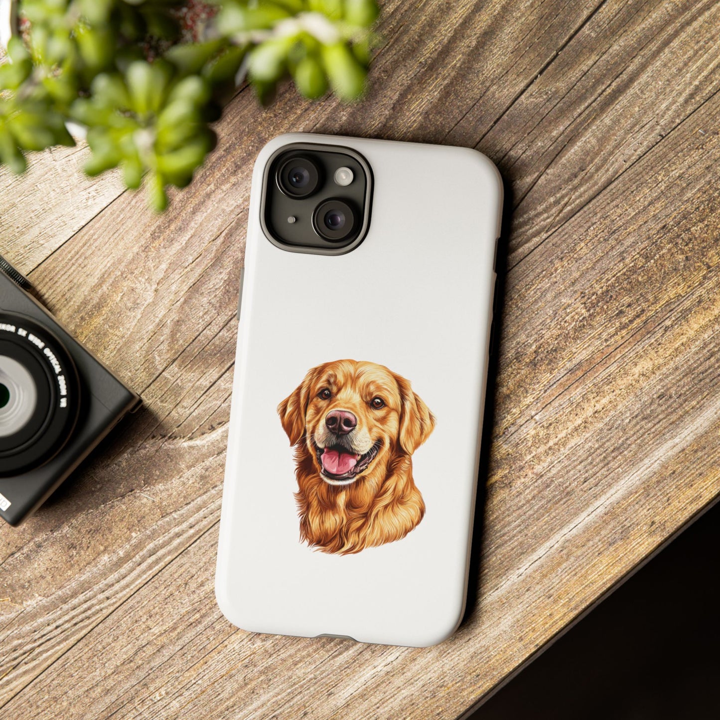 Golden Head iPhone Case