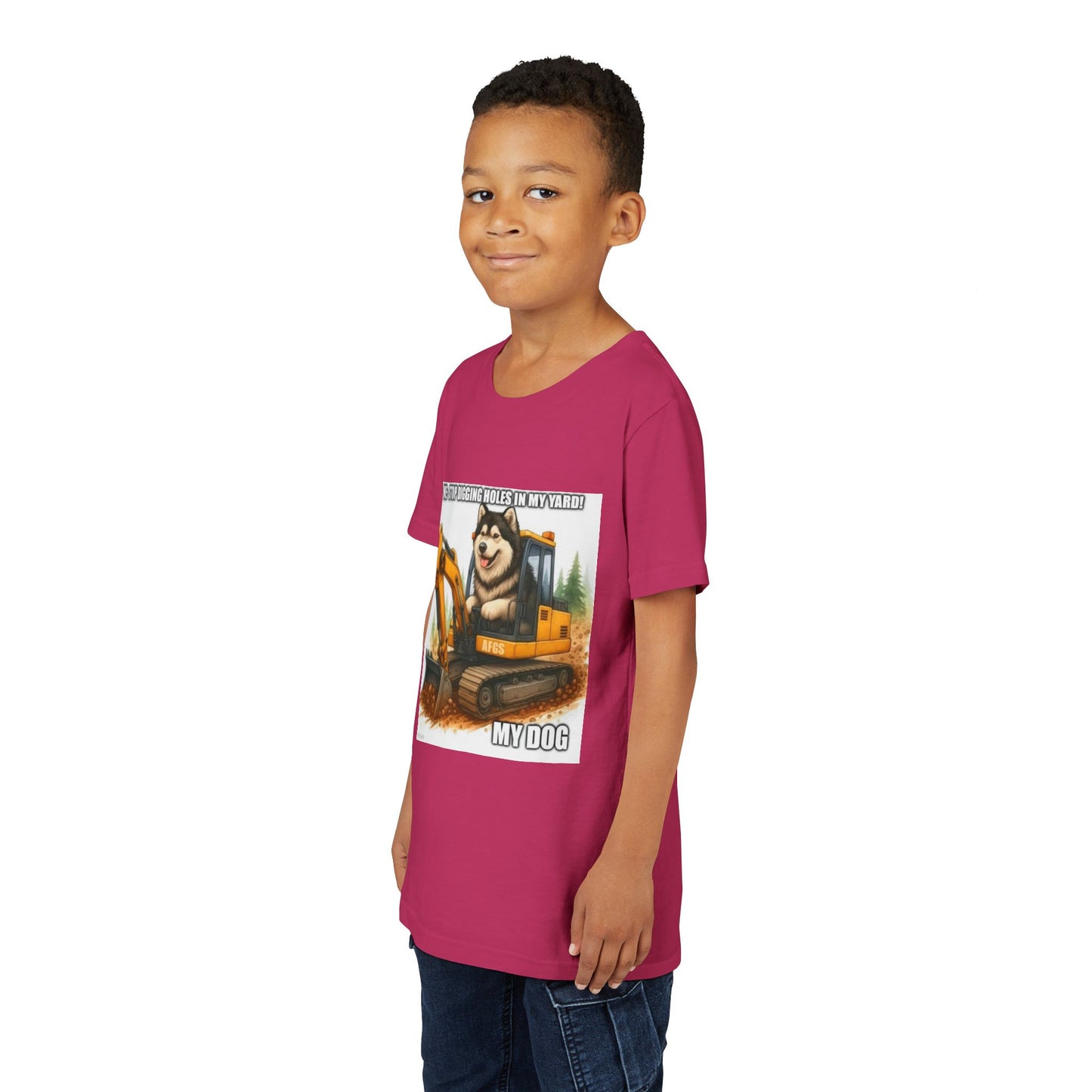 Digmaster Youth Unisex Short Sleeve Crewneck Tee