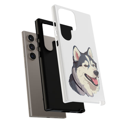 Malamute Head Samsung Case