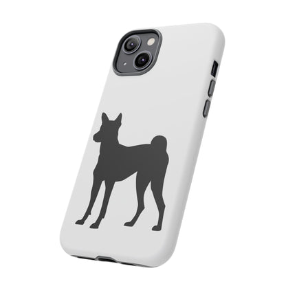 Basenji Silhouette iPhone Case