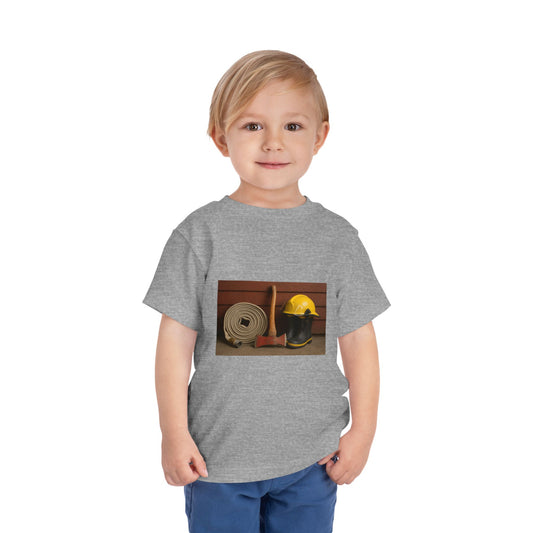 Fire/Rescue Appreciation Toddler Unisex Short Sleeve Crewneck Tee