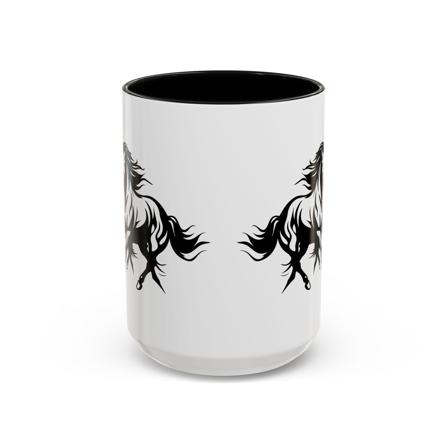 Horsin' Around 2-Tone Coffee Mug