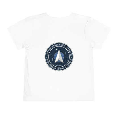 US Space Force Toddler Unisex Short Sleeve Crewneck Tee