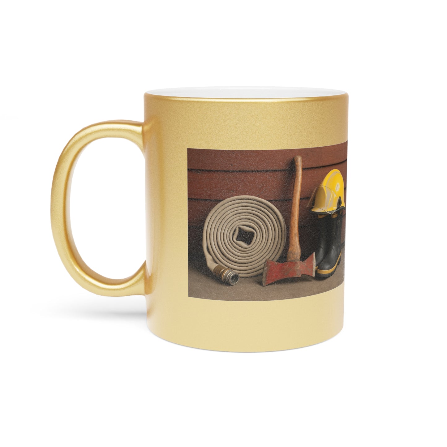 Fire/Rescue Appreciation Metallic Coffee Mug