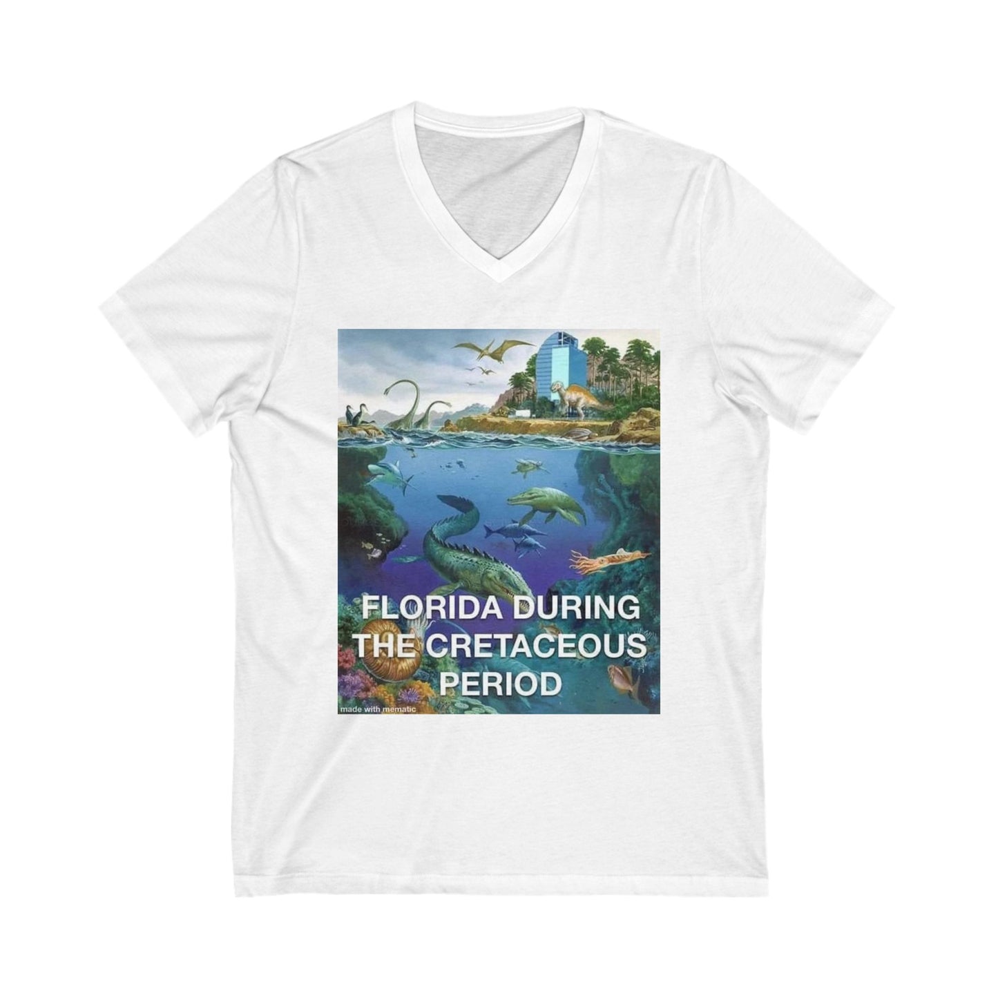 I-4 Eyesore Unisex Short Sleeve V-Neck Tee
