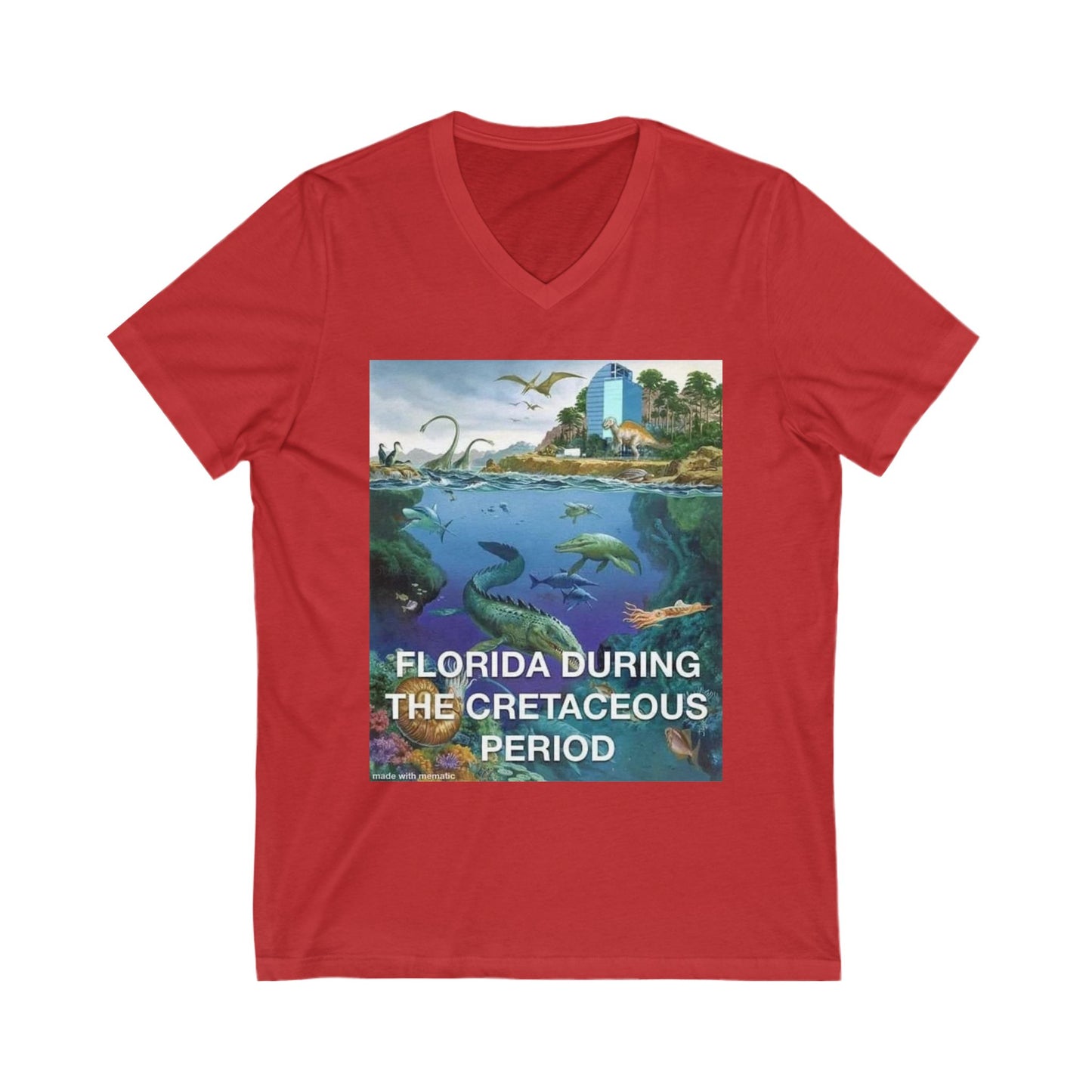 I-4 Eyesore Unisex Short Sleeve V-Neck Tee