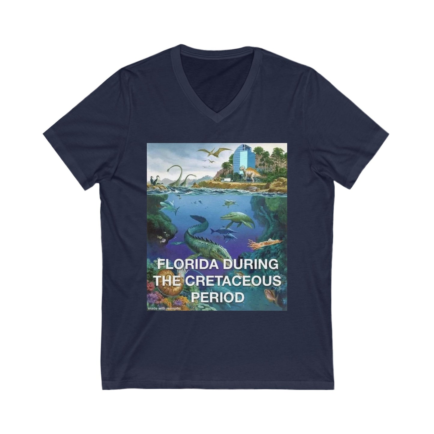 I-4 Eyesore Unisex Short Sleeve V-Neck Tee