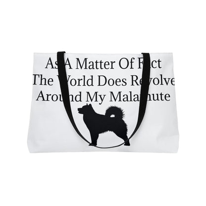 Matter Of Fact Malamute Weekender Tote Bag