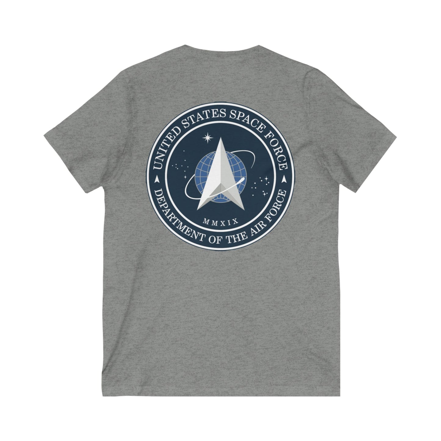 US Space Force Unisex Short Sleeve V-Neck Tee