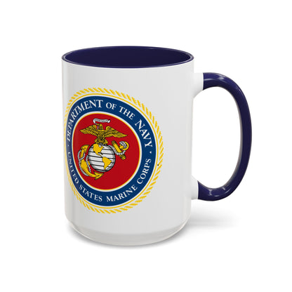 US Marine Corps 2-Tone Coffee Mug