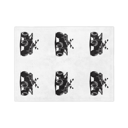 Off The Beaten Path Quad Velveteen Microfiber Blanket