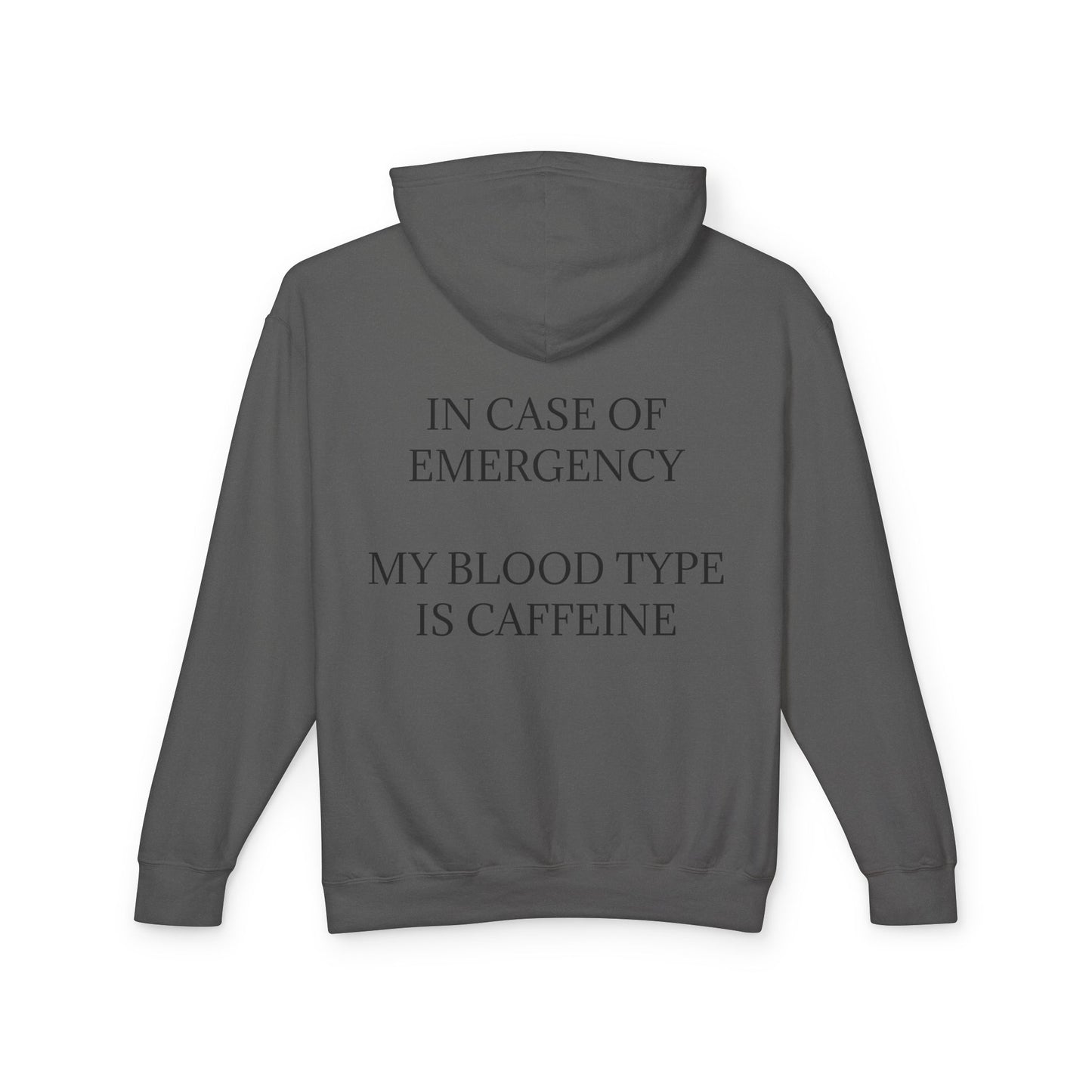 Blood Type Unisex Lightweight Hoodie