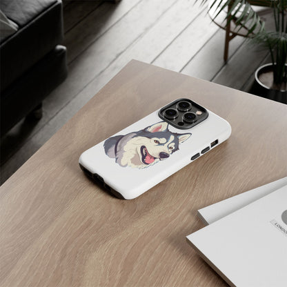 Malamute Head iPhone Case