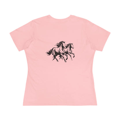 Horsin' Around Women's Short Sleeve Crewneck Tee