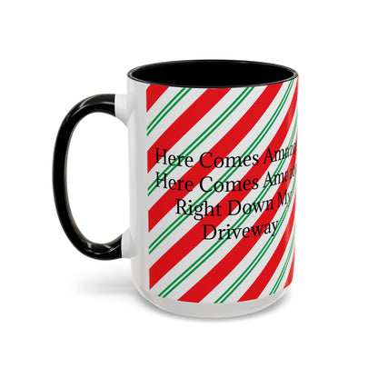Here Comes Amazon 2-Tone Coffee Mug