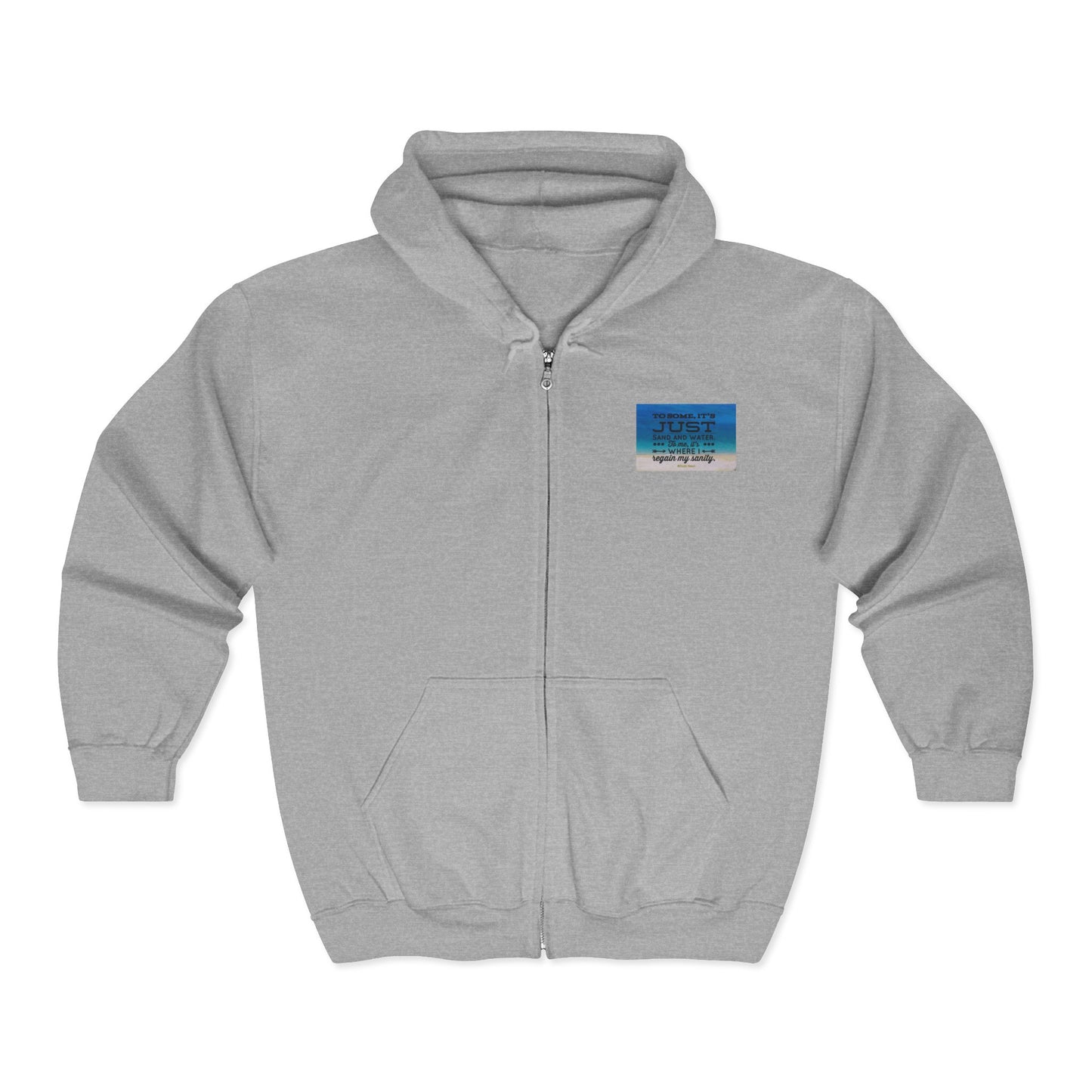 Dr. Beach Unisex Full Zip Hoodie