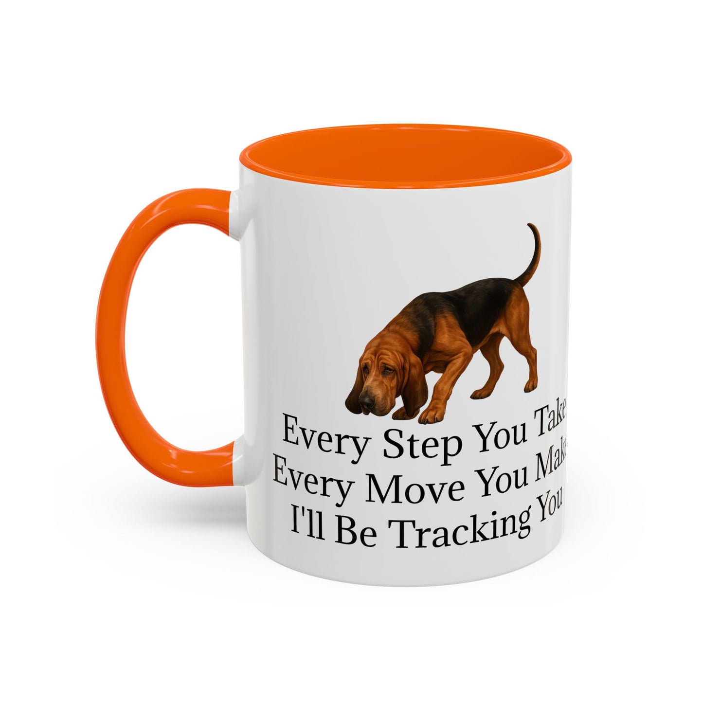 Tracking You 2-Tone Coffee Mug
