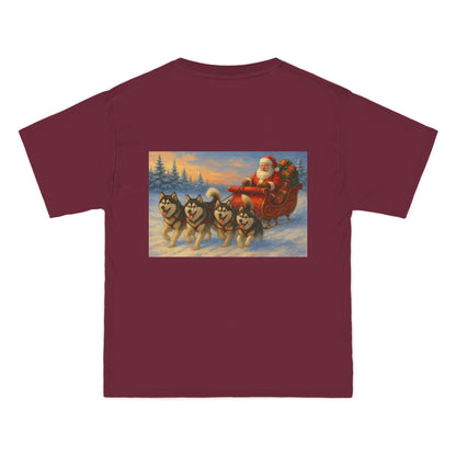 Dashing Through The Snow Men's Short-Sleeve Crewneck Tee