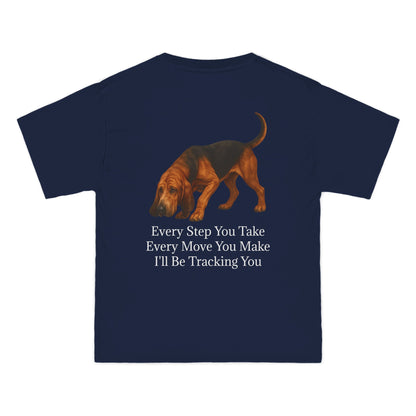 Tracking You Men's Short-Sleeve Crewneck Tee