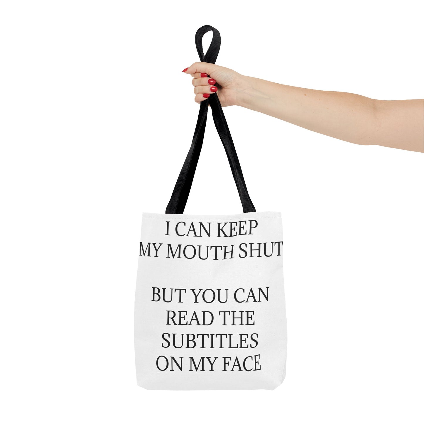 Subtitles Tote Bag