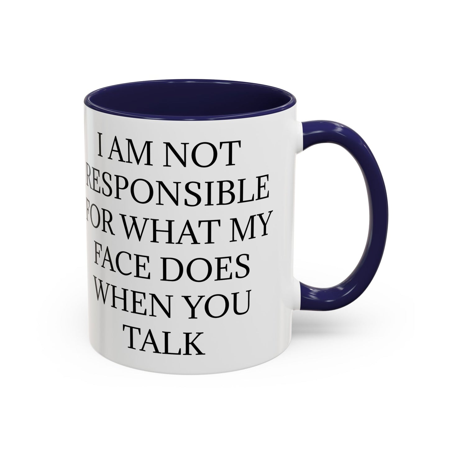 When You Talk 2-Tone Coffee Mug