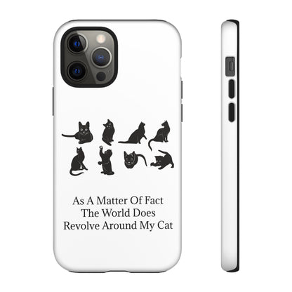 Matter Of Fact Cat iPhone Case