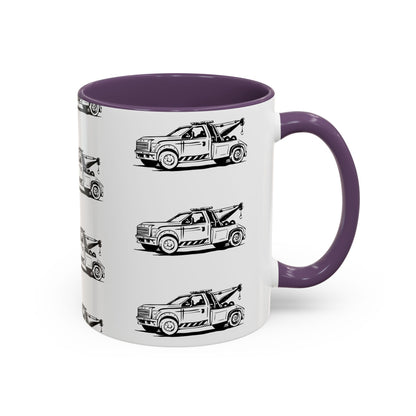 Wheel Lift Tow Truck 2-Tone Coffee Mug