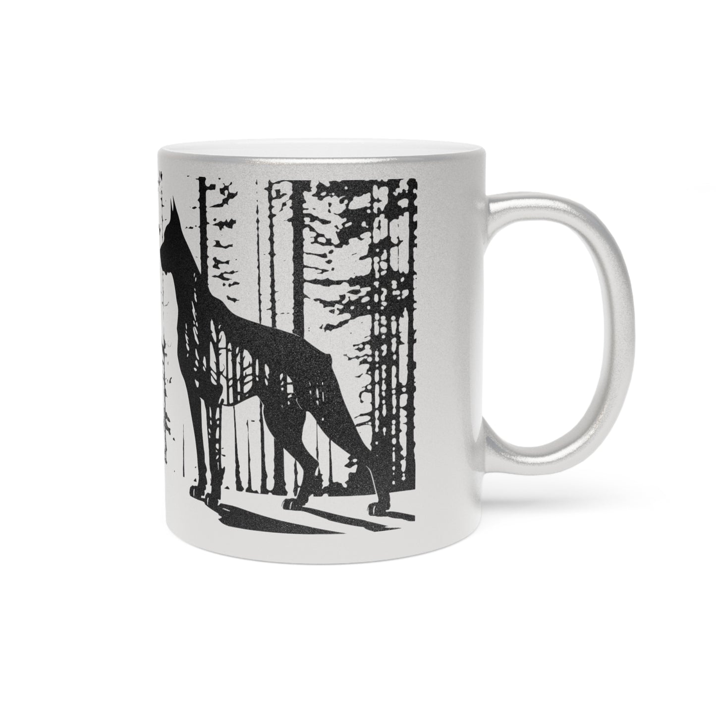 Guardian Of The Forest Metallic Coffee Mug