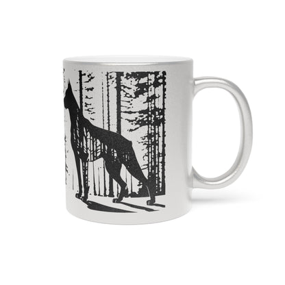 Guardian Of The Forest Metallic Coffee Mug