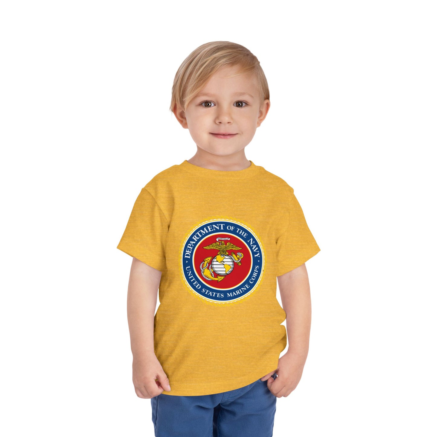 US Marine Corps Toddler Unisex Short Sleeve Crewneck Tee
