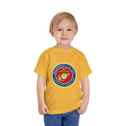US Marine Corps Toddler Unisex Short Sleeve Crewneck Tee