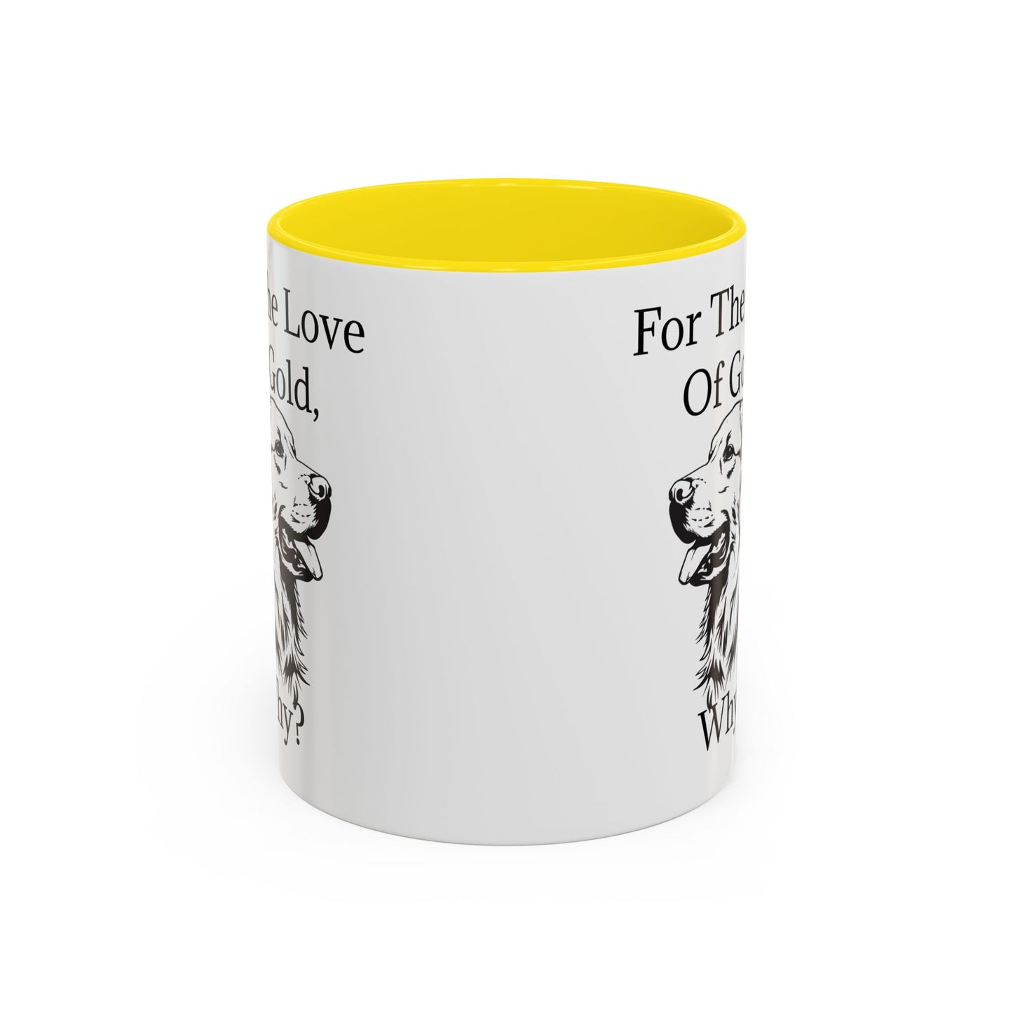 For The Love Of Gold 2-Tone Coffee Mug