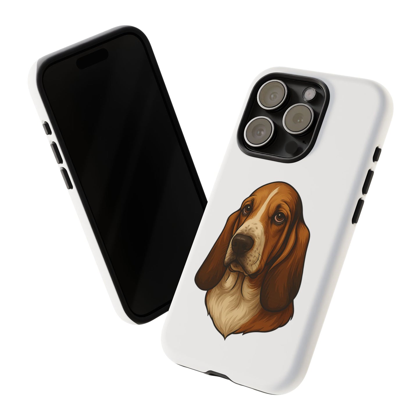 Basset Hound Head iPhone Case