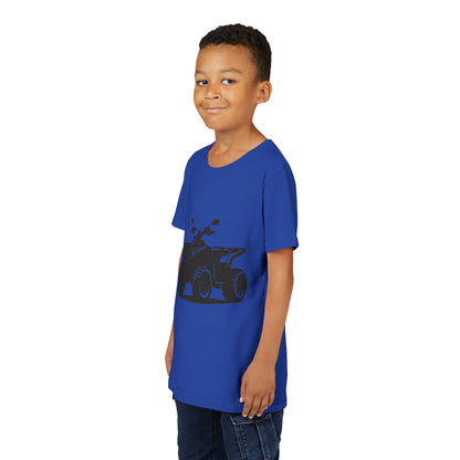 Off The Beaten Path Quad Youth Unisex Short Sleeve Crewneck Tee