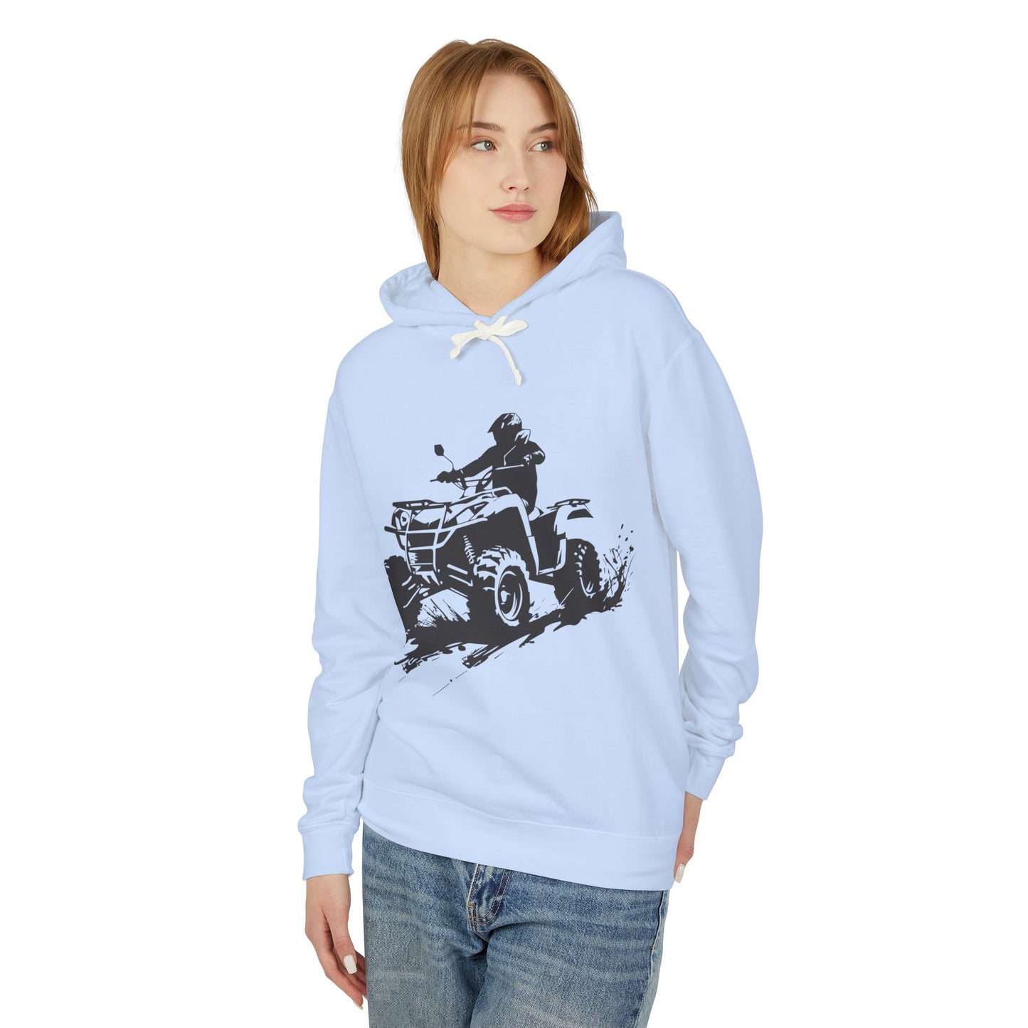 Slingin' Mud Quad Unisex Lightweight Hoodie
