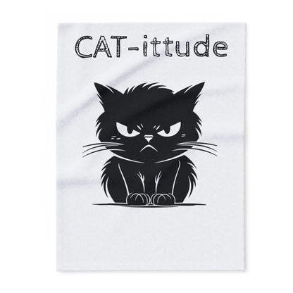 CAT-ittude Arctic Fleece Blanket